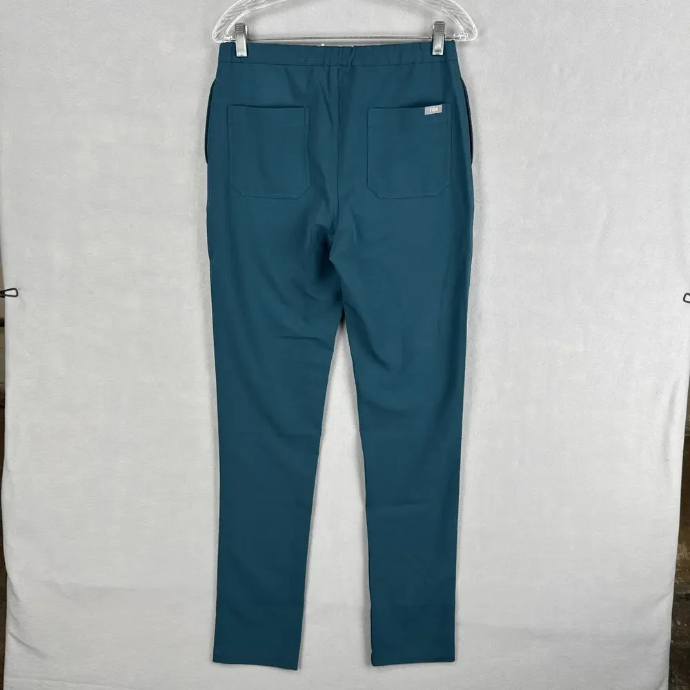 FIGS Pants Mens XS Blue Pisco Slim Technical Scrub Pants Drawstring Waist NWT